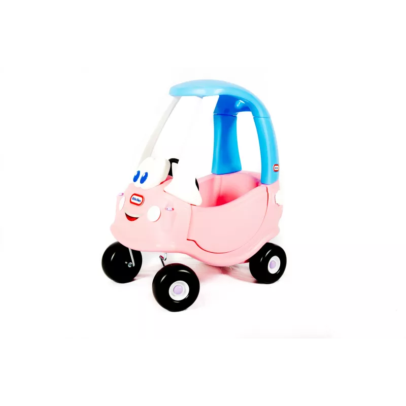 Vaikiškas automobilėlis Little Tikes Cozy Coupe Princess, stumiamas, 1,5–5 m., 4 ratai, plastikas, mėlyna/rožinė/balta