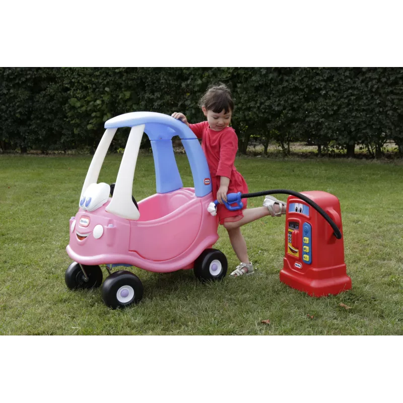 Vaikiškas automobilėlis Little Tikes Cozy Coupe Princess, stumiamas, 1,5–5 m., 4 ratai, plastikas, mėlyna/rožinė/balta