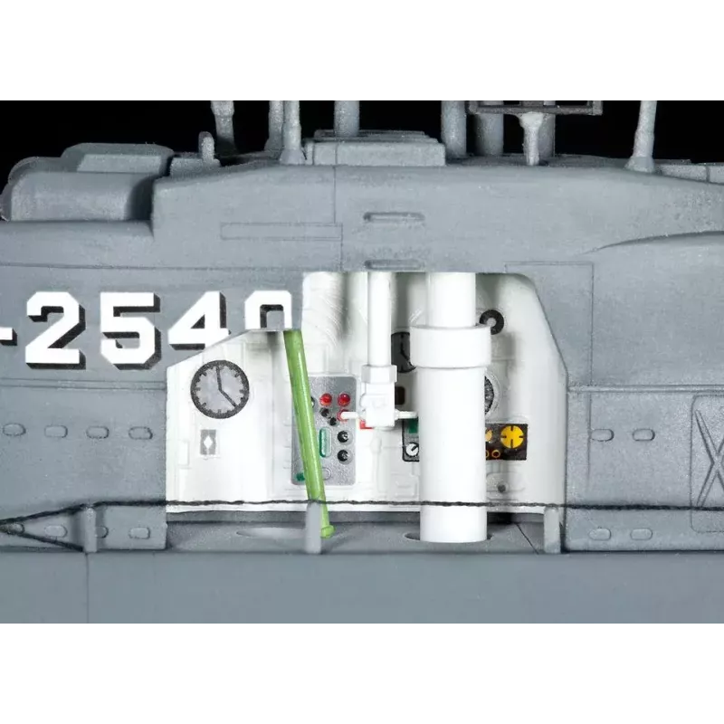 Povandeninio laivo modelis Revell U-Boot Typ XXI U 2540 & Interieur