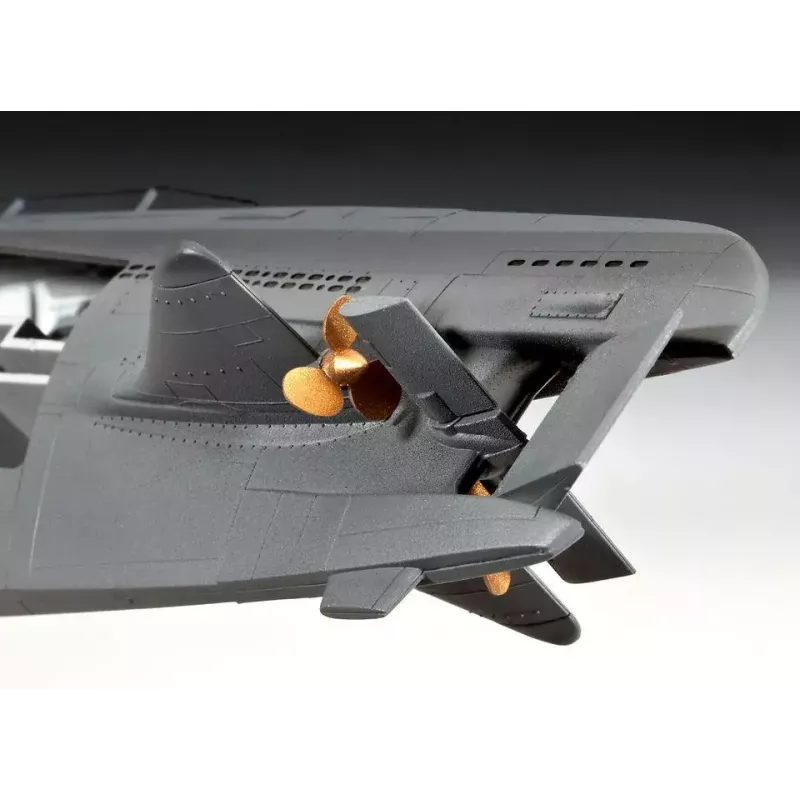 Povandeninio laivo modelis Revell U-Boot Typ XXI U 2540 & Interieur