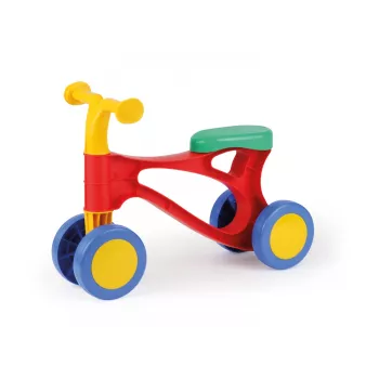 Lena My First Scooter įvairiaspalvis, 1,5 metų, 4 ratai, mėlyna, žalia, oranžinė, raudona