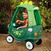 Little Tikes Cozy Coupe Dino vaikiškas automobilis, stumiamas, 1,5–5 m., 4 ratai, plastikas, juoda/žalia