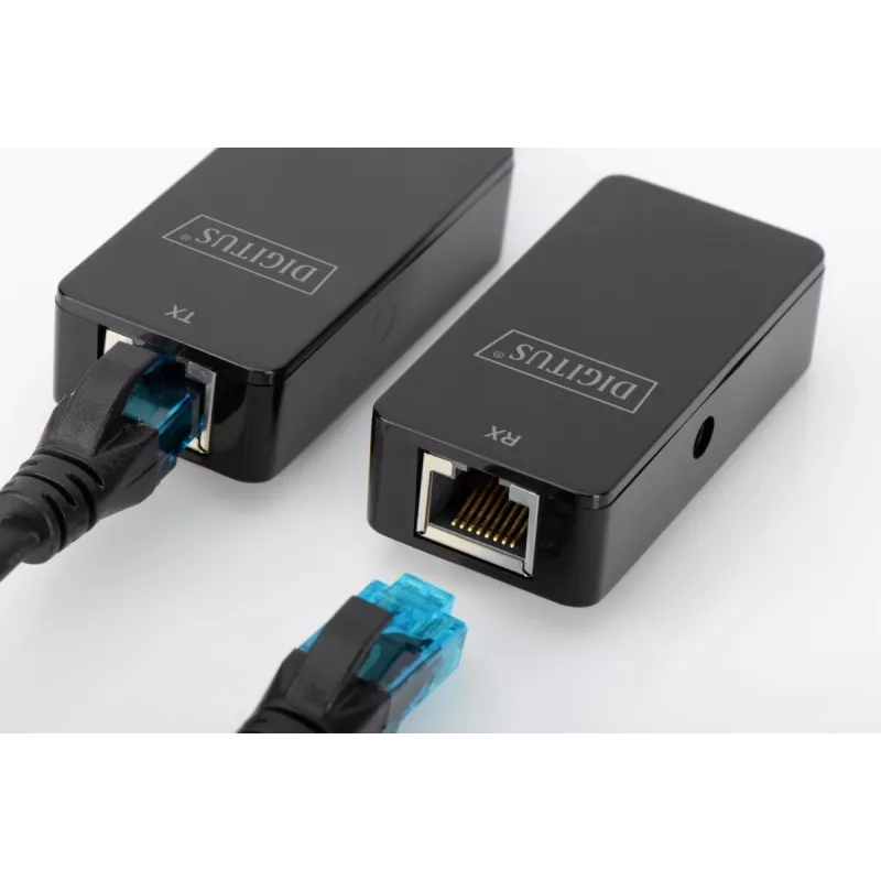 DIGITUS USB 2.0 ilgintuvas per Cat5/5e/6 (UTP, STP arba SFT) kabelį iki 50 m