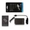 Išorinis HDD/SSD dėklas i-tec MySafe USB 3.0 Easy 2,5 colio SATA juodas