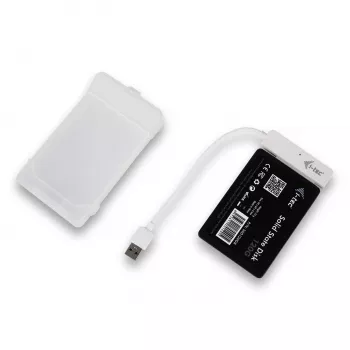Išorinis HDD/SSD dėklas i-tec MySafe USB 3.0 Easy 2.5 colio – Baltas