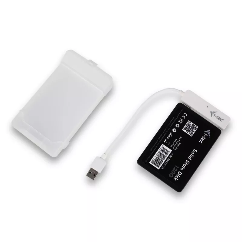 Išorinis HDD/SSD dėklas i-tec MySafe USB 3.0 Easy 2.5 colio – Baltas