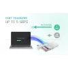 Išorinis HDD/SSD dėklas i-tec MySafe USB 3.0 Easy 2.5 colio – Baltas