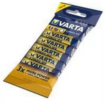 VARTA Battery Longlife Micro AAA LR03 1x8