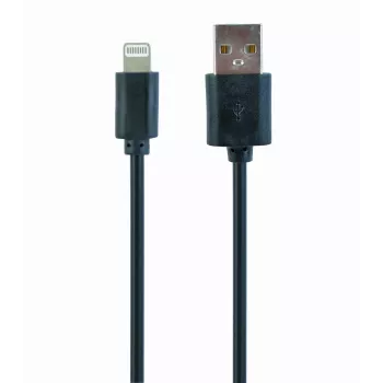 Gembird CC-USB2-AMLM-2M USB į Apple Lightning sinchronizavimo ir įkrovimo laidas, 2 m, juodas