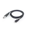 Gembird CC-USB2-AMLM-2M USB į Apple Lightning sinchronizavimo ir įkrovimo laidas, 2 m, juodas