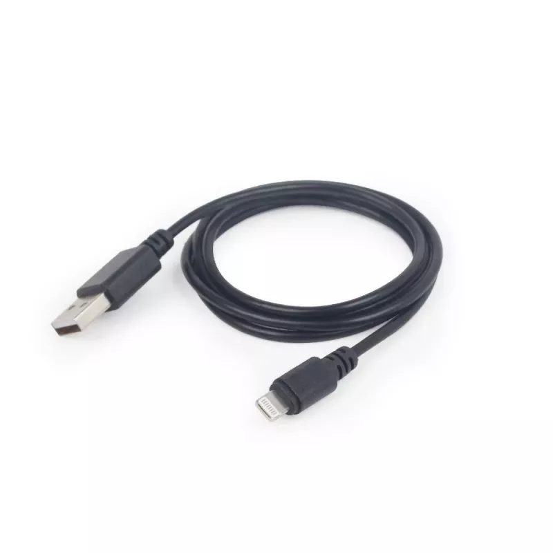 Gembird CC-USB2-AMLM-2M USB į Apple Lightning sinchronizavimo ir įkrovimo laidas, 2 m, juodas