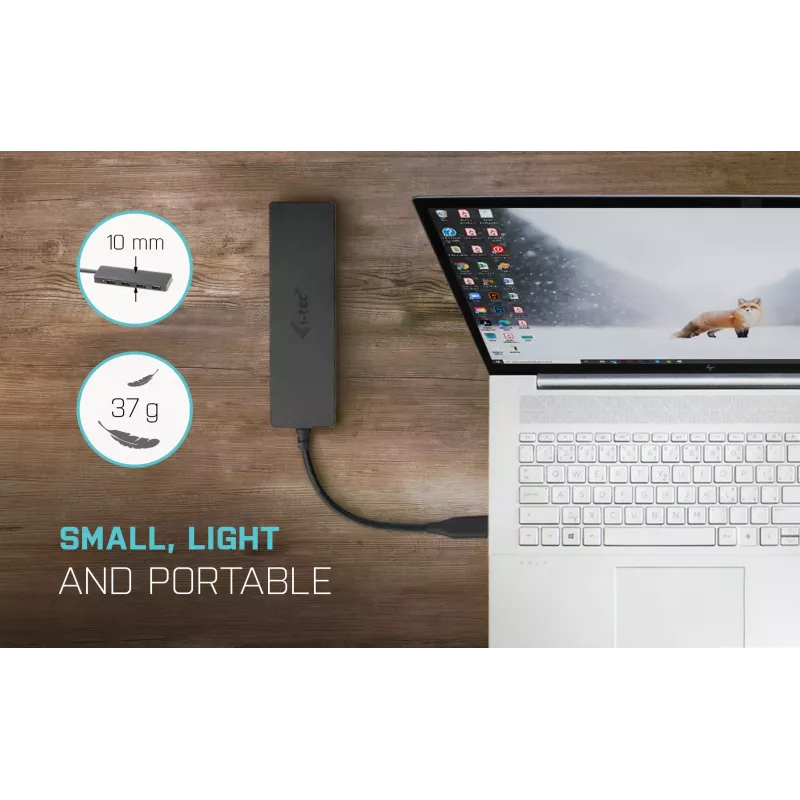 i-tec Advance USB-C Slim Passive HUB 4 Port