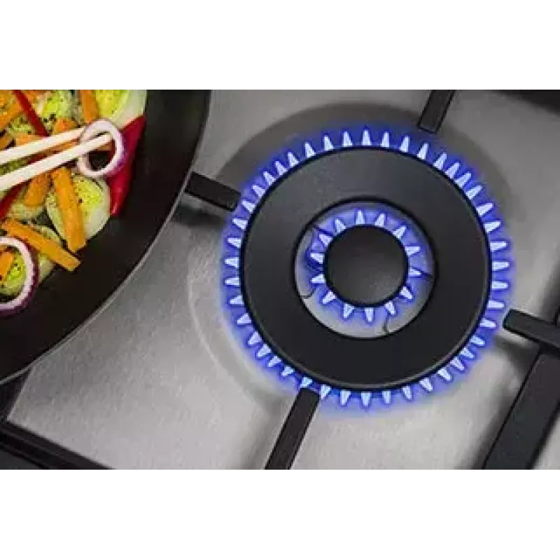 Įmontuojama dujinė kaitlentė Amica PG6411SR, 4 zonos, mechaninis valdymas