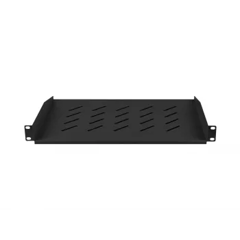 Rack lentyna LANBERG AK-1008-B 1U 19 colių gylis 315 mm plotis 482,6 mm aukštis 44,5 mm juoda maks. apkrova 25 kg