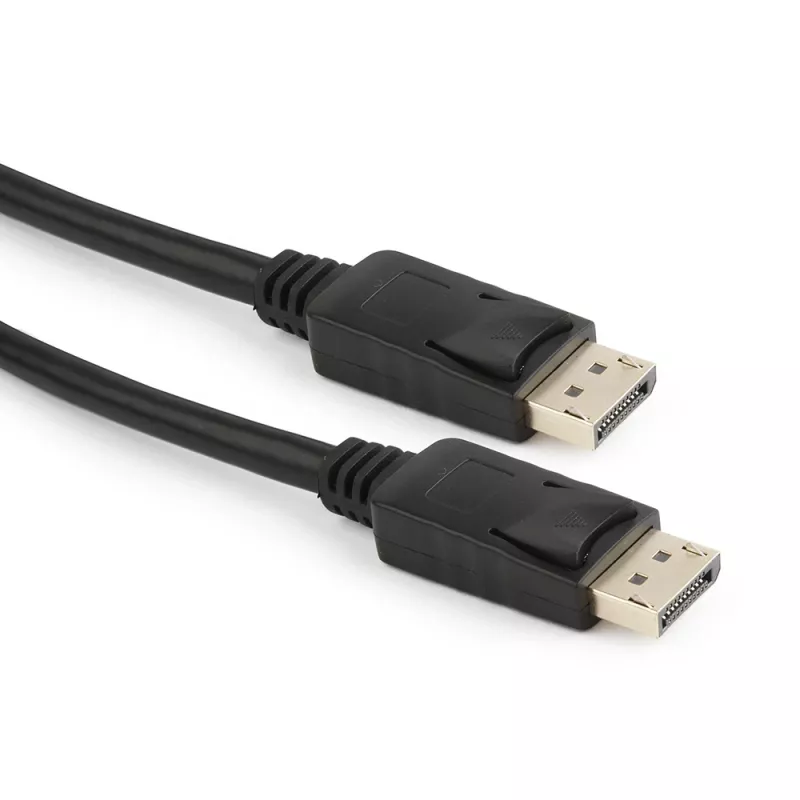 DisplayPort kabelis GEMBIRD CC-DP2-10 — DisplayPort į DisplayPort, 3 m, juodas, auksuoti kontaktai