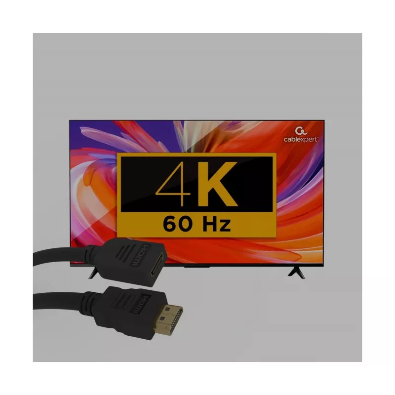 GEMBIRD CC-HDMI4X-0.5M HDMI ilginimo kabelis su Ethernet, 50 cm
