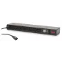 APC NetShelter Switched Rack PDU, 1U, 1F, 2.3kW 230V 10A arba 2.5kW 208V 12A, 8 C13 lizdai, C14 laidas