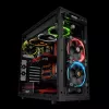 THERMALTAKE Riing 12 LED RGB 256 spalvų didelio statinio slėgio LED radiatoriaus ventiliatorius (3 ventiliatorių rinkinys)