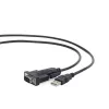 GEMBIRD USB į DB9M RS232 PL2303TA keitiklis juodas - 1,5 m