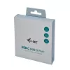 i-tec Metal USB-C HUB 3 prievadai + Gigabit Ethernet adapteris