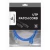 Gembird PP6U-0.5M/B – pataisos laidas CAT6 UTP 0,5 m mėlynas