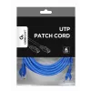 Gembird PP6U-5M/B – Patch laidas CAT6 UTP 5 m mėlynas