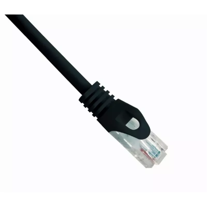 Gembird PP6U-0.25M/BK Patch Laidas – CAT6 – UTP – 25 cm – Juodas