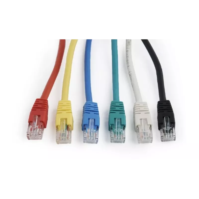 Gembird PP6U-0.25M/BK Patch Laidas – CAT6 – UTP – 25 cm – Juodas