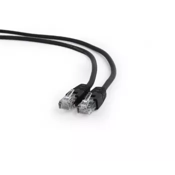 Tinklo kabelis Gembird PP6U-3M/BK RJ-45 Cat6 3m Juodas