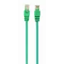 Tinklo kabelis Gembird PP6U-0.25M/G RJ-45 Cat6 0,25 m žalias