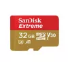 WESTERN DIGITAL SanDisk Extreme micro SDXC 32GB (A1/ V30/ U3/ UHS-I/ Cl.10/ R100/ W60) su SD adapteriu