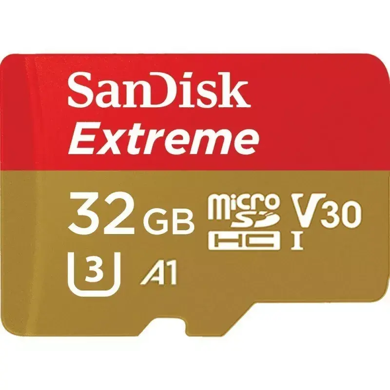 WESTERN DIGITAL SanDisk Extreme micro SDXC 32GB (A1/ V30/ U3/ UHS-I/ Cl.10/ R100/ W60) su SD adapteriu