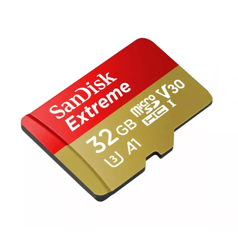 WESTERN DIGITAL SanDisk Extreme micro SDXC 32GB (A1/ V30/ U3/ UHS-I/ Cl.10/ R100/ W60) su SD adapteriu