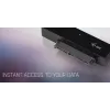 i-tec MySafe USB-C 3.1 Gen. 2 easy, išorinis HDD/SSD dėklas, 2.5 colio, Serial ATA, Serial ATA II, Serial ATA III, 10 Gbit/s, USB jungtis, Juoda