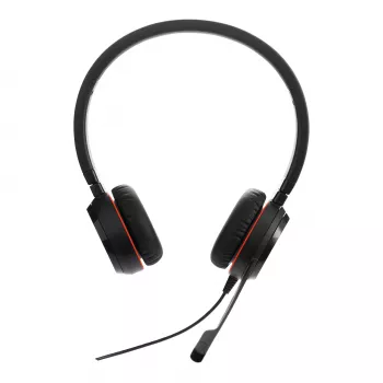 Jabra Evolve 30 II atsarginė ausinė stereo, laidinė, biurui/skambučių centrui, 150–7000 Hz, 142,5 g, juoda
