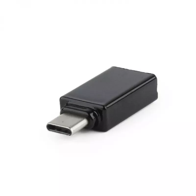 USB adapteris Gembird A-USB3-CMAF-01 — USB Type-C (vyriškas) į USB-A (moteriškas), USB 3.2 Gen 1, juodas