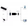 USB adapteris Gembird A-USB3-CMAF-01 — USB Type-C (vyriškas) į USB-A (moteriškas), USB 3.2 Gen 1, juodas