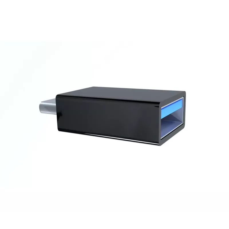 USB adapteris Gembird A-USB3-CMAF-01 — USB Type-C (vyriškas) į USB-A (moteriškas), USB 3.2 Gen 1, juodas