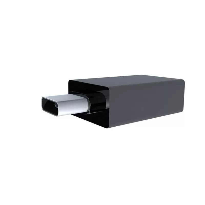 USB adapteris Gembird A-USB3-CMAF-01 — USB Type-C (vyriškas) į USB-A (moteriškas), USB 3.2 Gen 1, juodas