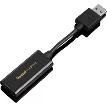 CREATIVE LABS Sound Blaster PLAY! 3 – USB garso plokštė ir stiprintuvas, 2.0 kanalai