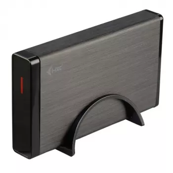 i-tec MYSAFE Advanced 3.5 inch USB 3.0 išorinis HDD korpusas, juodas/metališkas