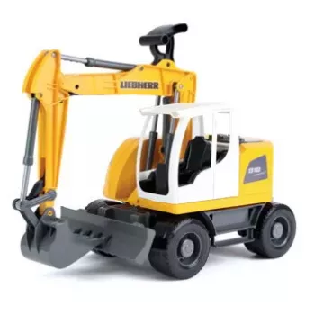 Lena Worxx 04611 ekskavatoriaus modelis – mechaninis žaislinis ekskavatorius