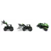 Lena Worxx 04613 Deutz-Fahr Agrotron žaislinis traktorius su krautuvu priekyje, 1:15, 45 cm