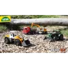 Lena Worxx 04613 Deutz-Fahr Agrotron žaislinis traktorius su krautuvu priekyje, 1:15, 45 cm