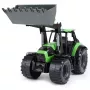 Lena Worxx 04613 Deutz-Fahr Agrotron žaislinis traktorius su krautuvu priekyje, 1:15, 45 cm