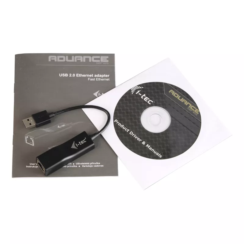 i-tec Advance USB 2.0 Fast Ethernet adapteris