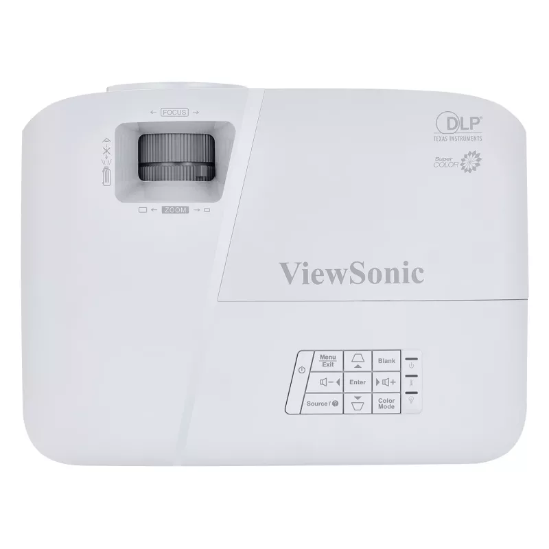 ViewSonic PA503S duomenų projektorius standartinio atstumo 3600 ANSI liumenų DLP SVGA (800x600) Pilka, Balta