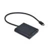 i-tec USB-C 3.1 Dvigubas 4K DP vaizdo adapteris, 3.2 Gen 1 (3.1 Gen 1), USB Type-C, DisplayPort išvestis, 3840 x 2160 pikseliai
