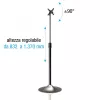 Techly ICA-TR10 laikiklis skaitmeniniams ženklams 68.6 cm (27 col.) sidabrinis