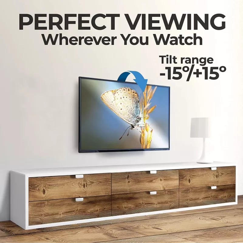 Techly ICA-LCD 201BK pilno judesio sieninis laikiklis televizoriams 13-30 colių